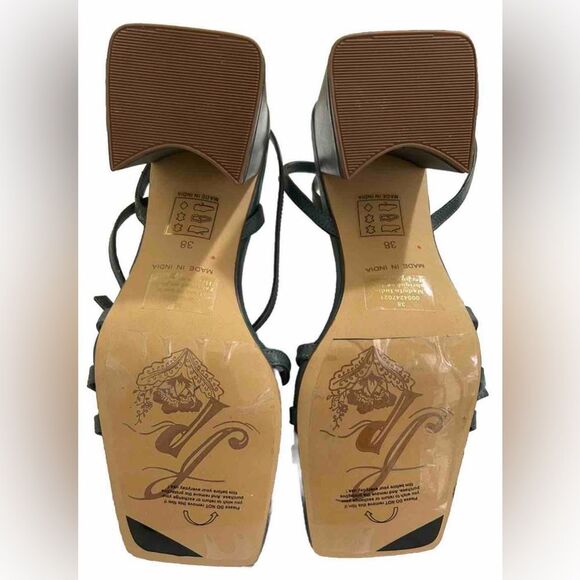 Free People Women's Blue Niki Strappy Leather Sandal size 8 - Picture 2 of 10